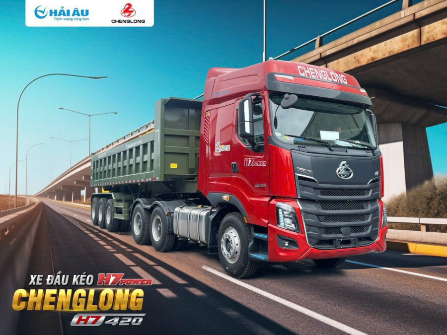 XE ĐẦU KÉO CHENGLONG H7 420HP - 6X4 (CẦU LÁP)